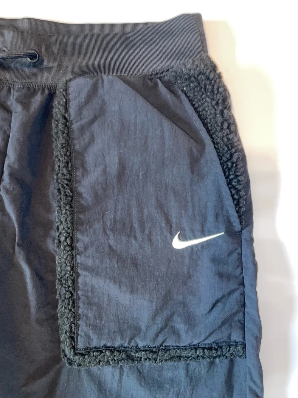 Nike Sportswear Essential Women's Woven High-Rise Curve Pants Black DQ6809-010 M